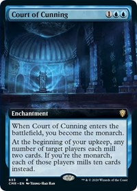 Court of Cunning (Extended Art) [Commander Legends] | Exor Games Bridgewater