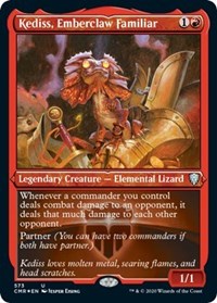 Kedniss, Emberclaw Familiar (Foil Etched) [Commander Legends] | Exor Games Bridgewater