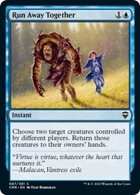 Run Away Together [Commander Legends] | Exor Games Bridgewater