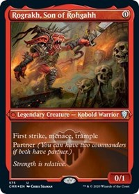 Rograkh, Son of Gohgahh (Foil Etched) [Commander Legends] | Exor Games Bridgewater