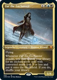 Zur the Enchanter (Foil Etched) [Commander Legends] | Exor Games Bridgewater