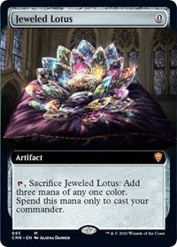 Jeweled Lotus (Extended Art) [Commander Legends] | Exor Games Bridgewater