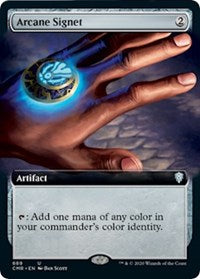 Arcane Signet (Extended Art) [Commander Legends] | Exor Games Bridgewater