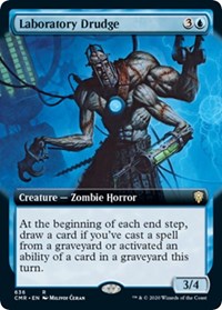 Laboratory Drudge (Extended Art) [Commander Legends] | Exor Games Bridgewater