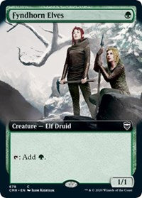 Fyndhorn Elves (Extended Art) [Commander Legends] | Exor Games Bridgewater