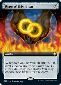 Rings of Brighthearth (Extended Art) [Commander Legends] | Exor Games Bridgewater