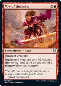 Vow of Lightning [Commander Legends] | Exor Games Bridgewater