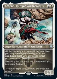 Ardenn, Intrepid Archaeologist (Foil Etched) [Commander Legends] | Exor Games Bridgewater