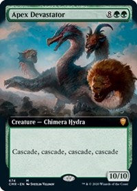 Apex Devastator (Extended Art) [Commander Legends] | Exor Games Bridgewater