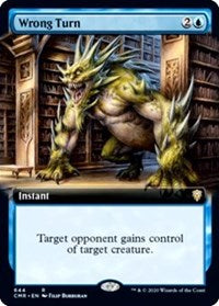 Wrong Turn (Extended Art) [Commander Legends] | Exor Games Bridgewater