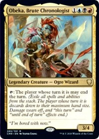 Obeka, Brute Chronologist [Commander Legends] | Exor Games Bridgewater