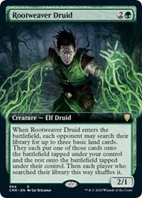 Rootweaver Druid (Extended Art) [Commander Legends] | Exor Games Bridgewater