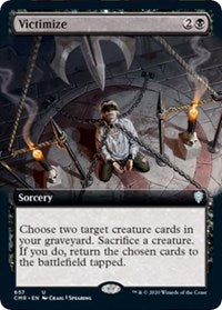 Victimize (Extended Art) [Commander Legends] | Exor Games Bridgewater
