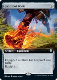 Swiftfoot Boots (Extended Art) [Commander Legends] | Exor Games Bridgewater