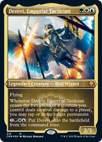 Derevi, Empyrial Tactician (Foil Etched) [Commander Legends] | Exor Games Bridgewater
