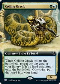 Coiling Oracle (Extended Art) [Commander Legends] | Exor Games Bridgewater