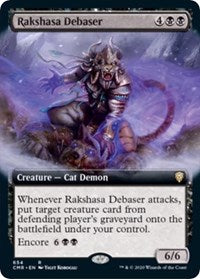 Rakshasa Debaser (Extended Art) [Commander Legends] | Exor Games Bridgewater