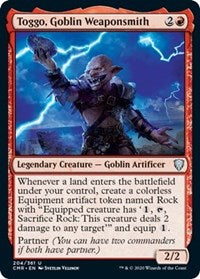 Toggo, Goblin Weaponsmith [Commander Legends] | Exor Games Bridgewater