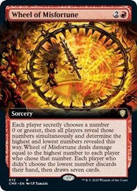 Wheel of Misfortune (Extended Art) [Commander Legends] | Exor Games Bridgewater