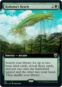 Kodama's Reach (Extended Art) [Commander Legends] | Exor Games Bridgewater