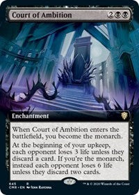 Court of Ambition (Extended Art) [Commander Legends] | Exor Games Bridgewater