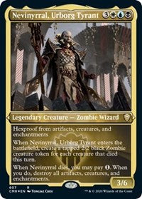 Nevinyrral, Urborg Tyrant (Foil Etched) [Commander Legends] | Exor Games Bridgewater