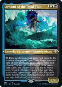 Araumi of the Dead Tide (Foil Etched) [Commander Legends] | Exor Games Bridgewater