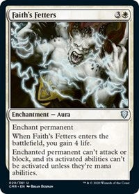 Faith's Fetters [Commander Legends] | Exor Games Bridgewater