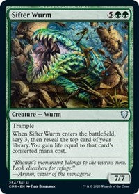 Sifter Wurm [Commander Legends] | Exor Games Bridgewater