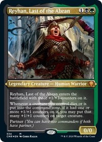 Reyhan, Last of the Abzan (Foil Etched) [Commander Legends] | Exor Games Bridgewater