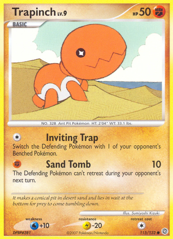 Trapinch (115/132) [Diamond & Pearl: Secret Wonders] | Exor Games Bridgewater