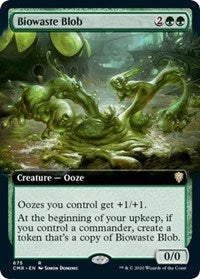 Biowaste Blob (Extended Art) [Commander Legends] | Exor Games Bridgewater