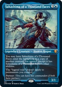 Sakashima of a Thousand Faces (Foil Etched) [Commander Legends] | Exor Games Bridgewater