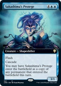 Sakashima's Protege (Extended Art) [Commander Legends] | Exor Games Bridgewater