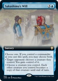 Sakashima's Will (Extended Art) [Commander Legends] | Exor Games Bridgewater