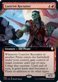 Coercive Recruiter (Extended Art) [Commander Legends] | Exor Games Bridgewater