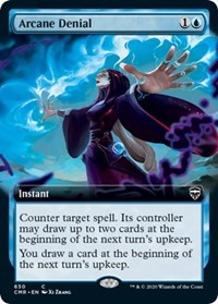 Arcane Denial (Extended Art) [Commander Legends] | Exor Games Bridgewater