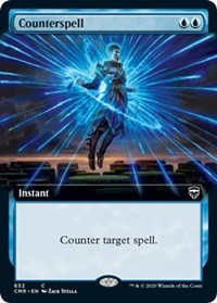 Counterspell (Extended Art) [Commander Legends] | Exor Games Bridgewater