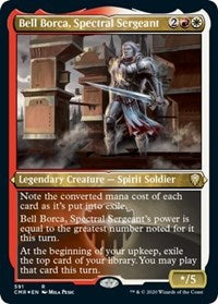 Bell Borca, Spectral Sergeant (Foil Etched) [Commander Legends] | Exor Games Bridgewater