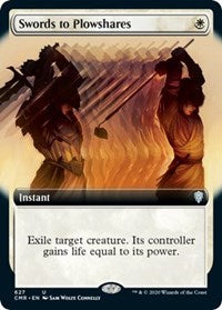 Swords of Plowshares (Extended Art) [Commander Legends] | Exor Games Bridgewater