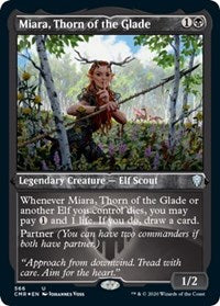 Miara, Thorn of the Glade (Foil Etched) [Commander Legends] | Exor Games Bridgewater