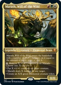 Marath, Will of the Wild (Foil Etched) [Commander Legends] | Exor Games Bridgewater