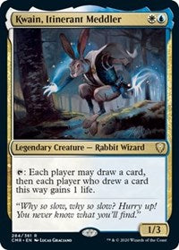 Kwain, Itinerant Meddler [Commander Legends] | Exor Games Bridgewater