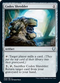 Codex Shredder [Commander Legends] | Exor Games Bridgewater