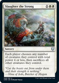 Slaughter the Strong [Commander Legends] | Exor Games Bridgewater