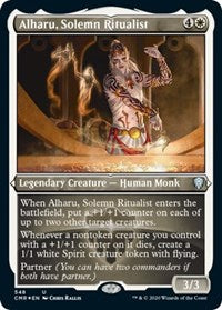 Alharu, Solemn Ritualist (Foil Etched) [Commander Legends] | Exor Games Bridgewater