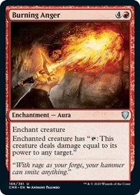 Burning Anger [Commander Legends] | Exor Games Bridgewater