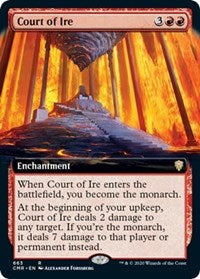 Court of Ire (Extended Art) [Commander Legends] | Exor Games Bridgewater