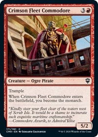 Crimson Fleet Commodore [Commander Legends] | Exor Games Bridgewater