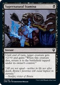 Supernatural Stamina [Commander Legends] | Exor Games Bridgewater